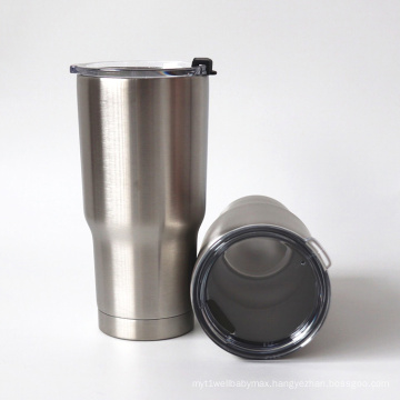Sublimation stainless steel insulated wine cup with cover